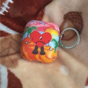 Colorful Heart Design AirPods Case and Airpods